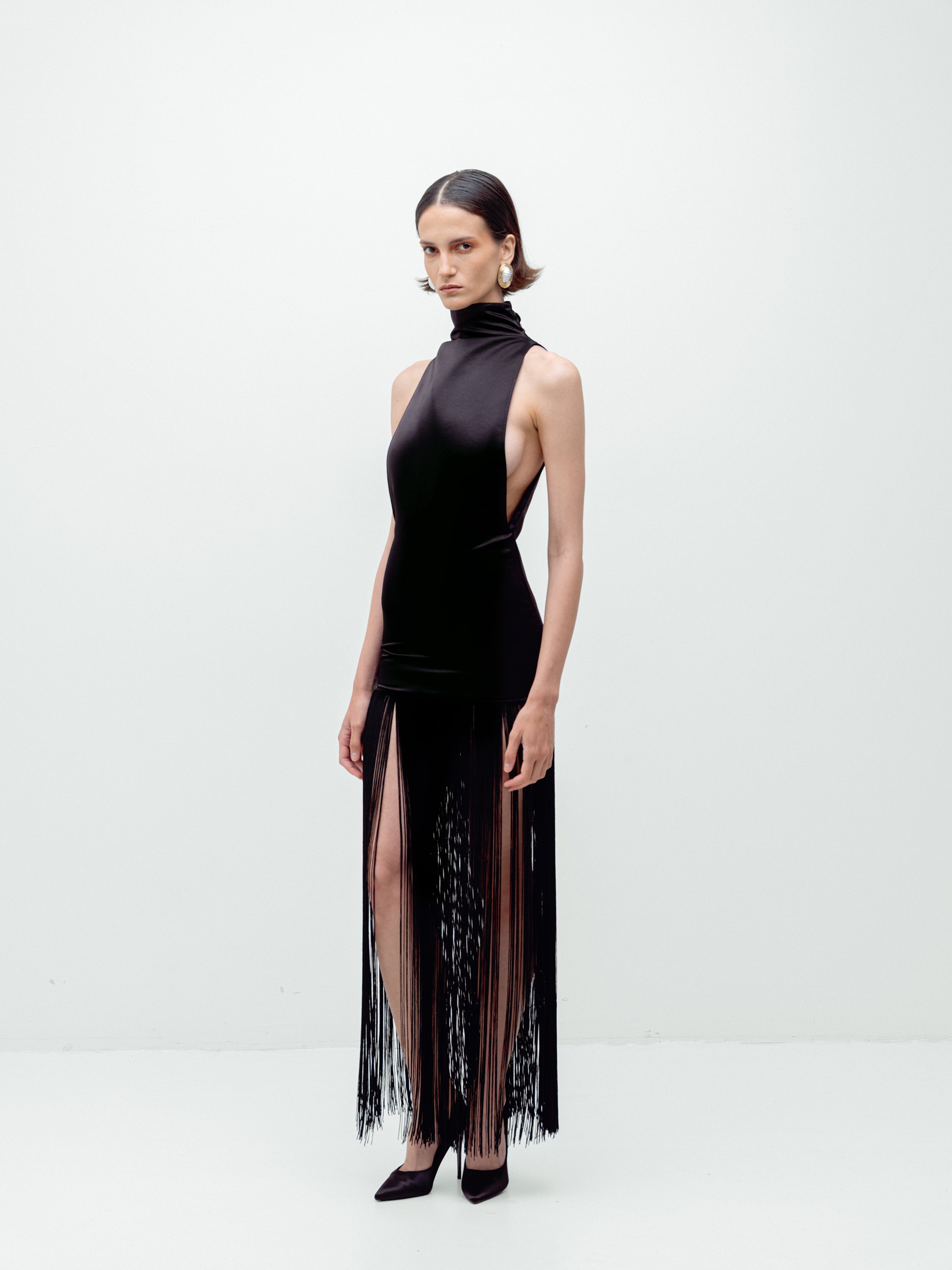 SHANGHAI FRINGE DRESS
